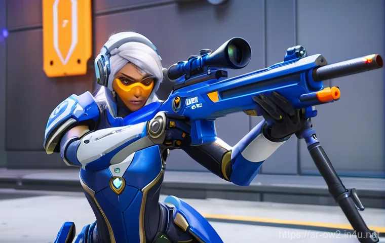 오버워치2 최적 팀 조합 가이드 - **Prompt for "Pressure and Control: Flanking and Speed"**
    "A dynamic, high-energy image in Overw...