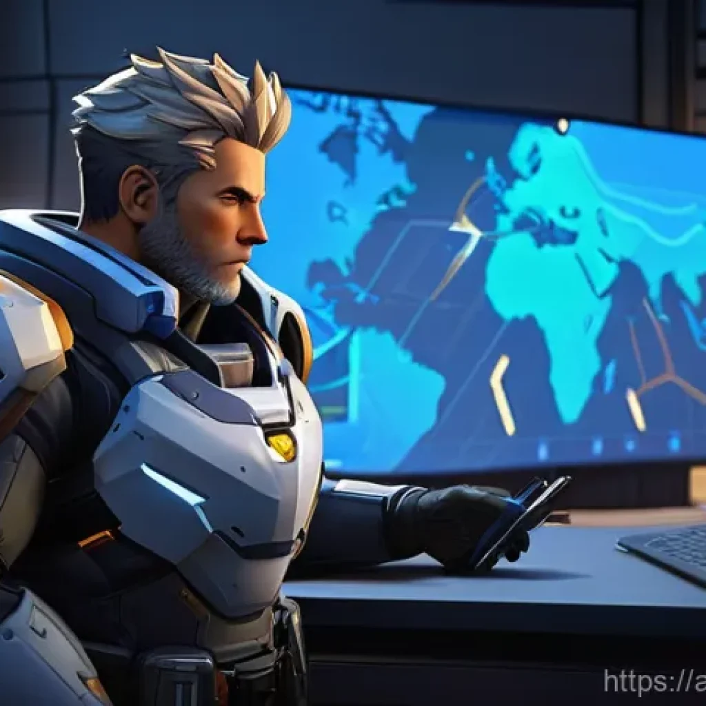오버워치2 영웅 카운터 조합 - **Overwatch 2 Team Strategy Session**
A team of diverse Overwatch 2 heroes, including Reinhardt ...
